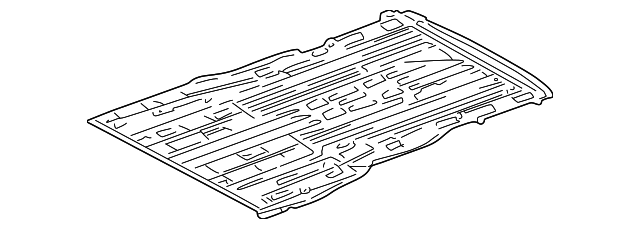 58311-08021 Деталь REAR FLOOR PAN