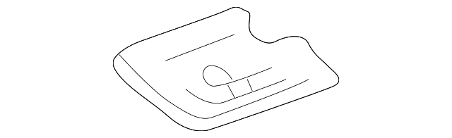 57842-08010 Деталь SEAT REINF, LEFT