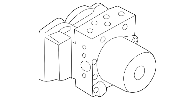 58920-B8700 Деталь ABS CONTROL UNIT