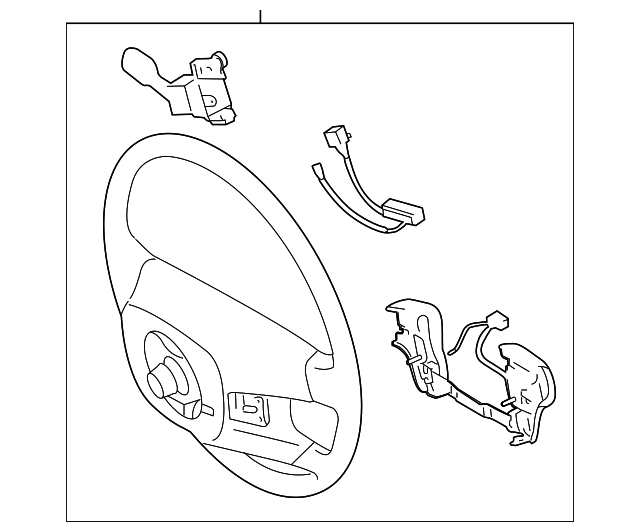 45100-07231-A0 Деталь STEERING WHEEL