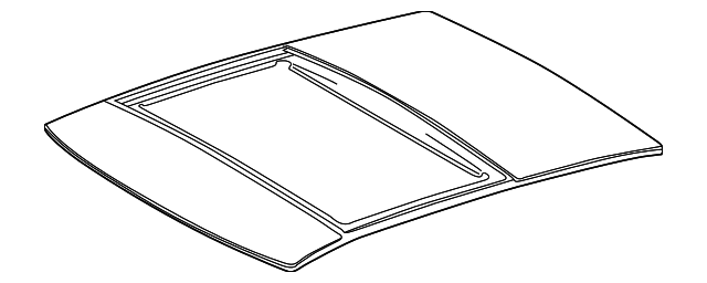 63233-21020 Деталь ROOF PANEL