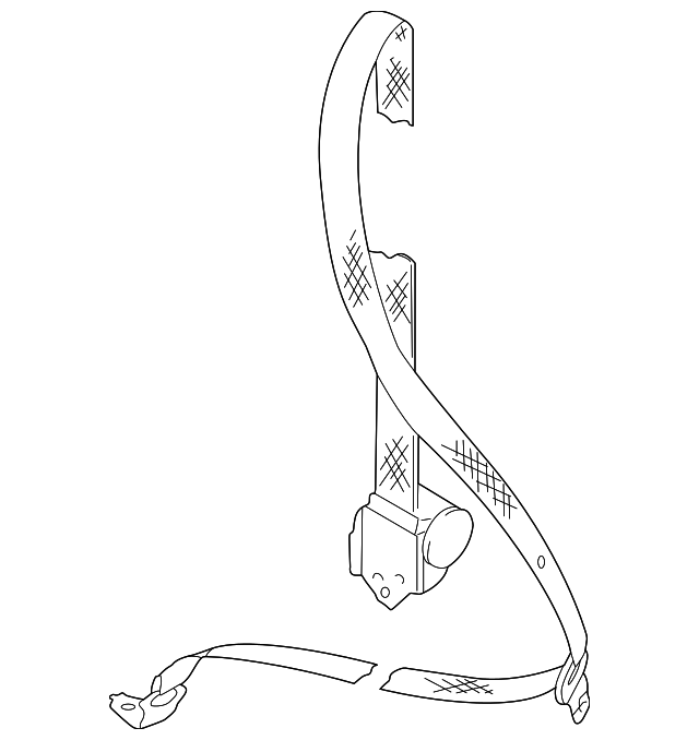 1EM-857-805-HCR Деталь SHOULDER BELT, LEFT
