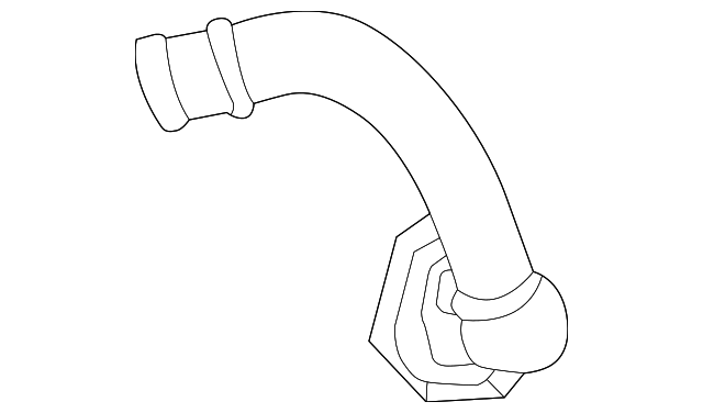 F5TZ8594AA Деталь THERMOSTAT HOUSING