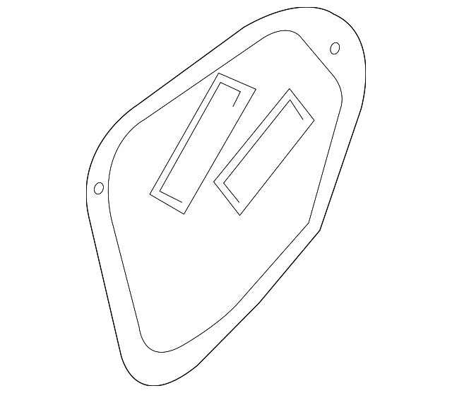 83392-2T000 Деталь WATER SHIELD, RIGHT