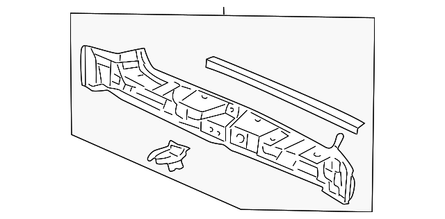 65750-S9V-A01ZZ CROSSMEMBER, RR. FLOOR