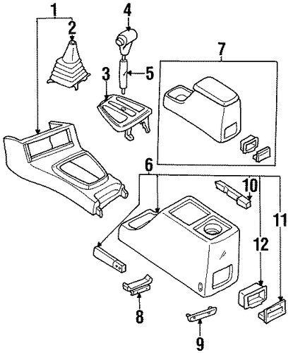 Sephia CENTER CONSOLE