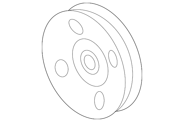 12604687 Деталь PULLEY