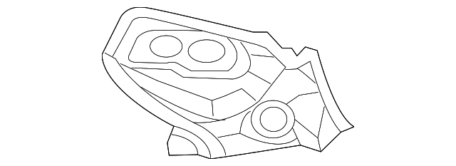 BJY7-71-480 Деталь CORNER PANEL, LEFT