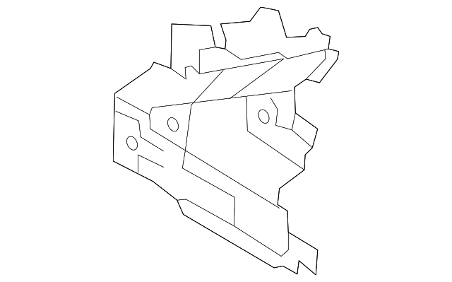 BJS7-71-13X Деталь LOWER EXTN, LEFT