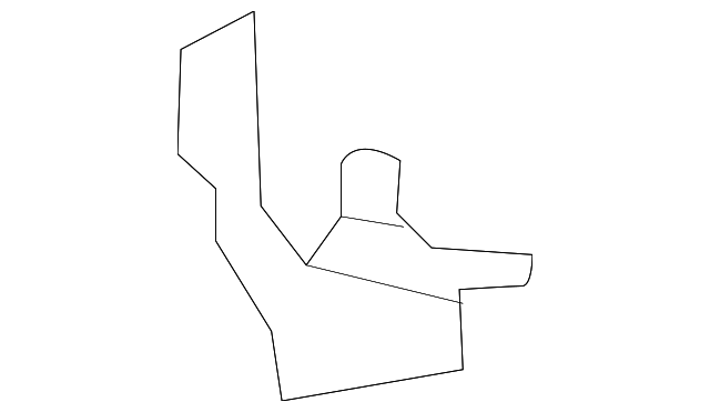 61619-02010 Деталь OUTER WHEELHOUSE UPPER REINF, RIGHT