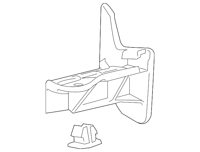 65631-02231 Деталь DEFLECTOR, RIGHT