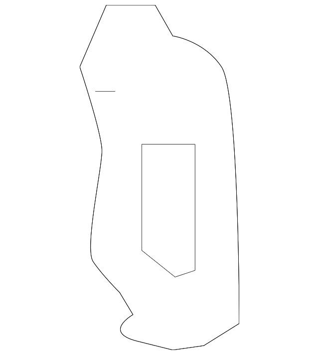 57117-30050 Деталь RETAINER PLATE, RIGHT
