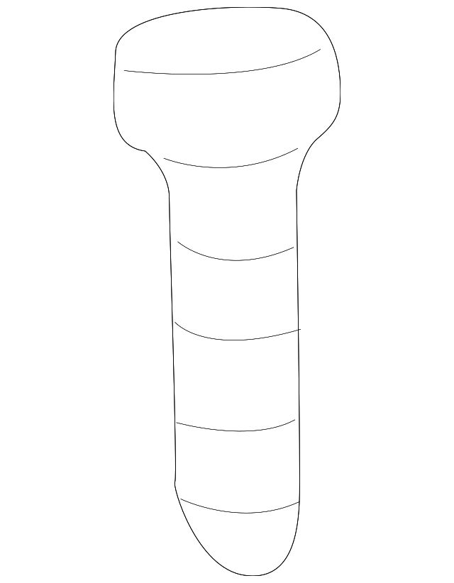 MF455514 TRUNK MAT SCREW