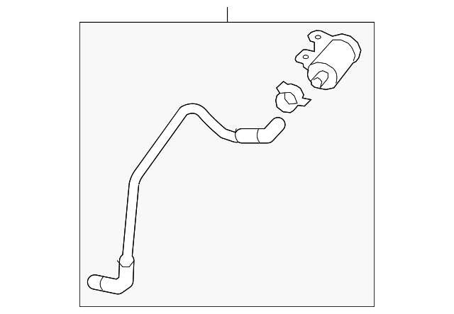 8K0-201-997-M Деталь HOSE & TUBE ASSY