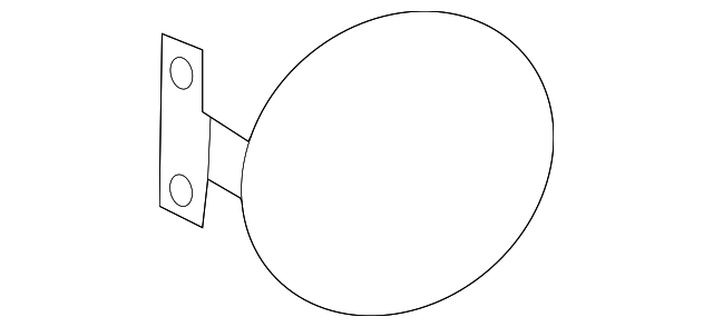 5L8Z78405A26CA Деталь FUEL DOOR