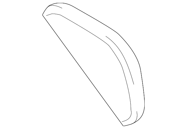 87961-AC020 Деталь MIRROR GLASS, LEFT