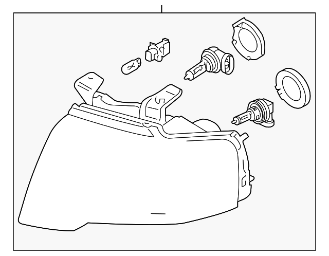 FL1Z-13008-C HEADLAMP ASSY, RIGHT