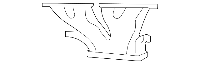 55037825AE Деталь DEFROSTER DUCT