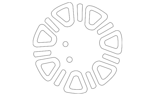 5C3Z-1007-NA Деталь WHEEL, ALLOY