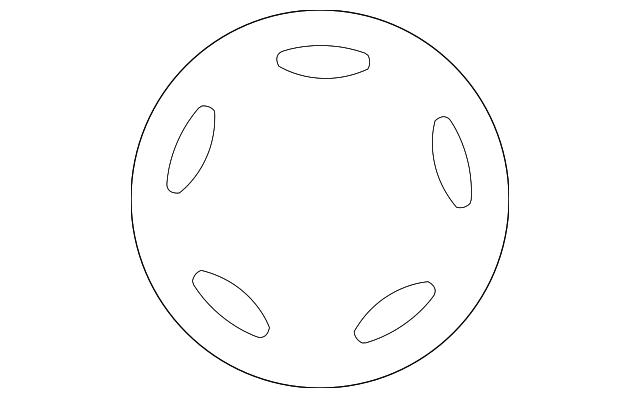 6C3Z-1015-D Деталь WHEEL, STEEL