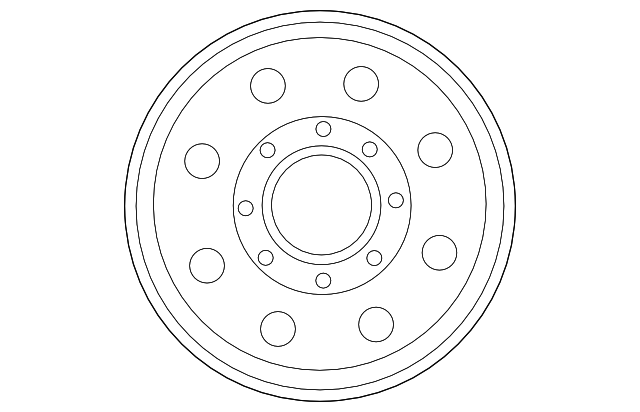 5C3Z-1007-AA Деталь WHEEL, ALLOY