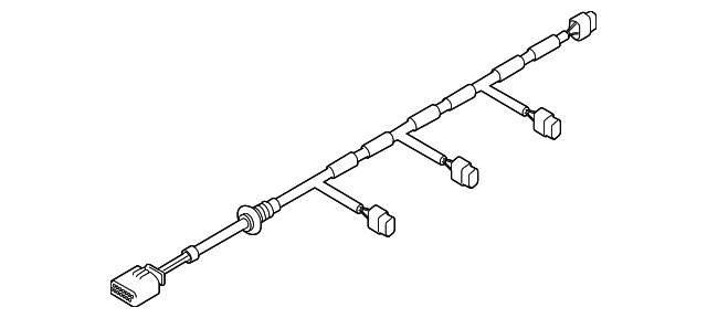 61-12-9-208-968 Деталь WIRE HARNESS