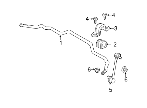Escape STABILIZER BAR & COMPONENTS