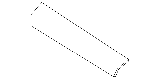 9068880173 Деталь CHROME STRIP, LEFT