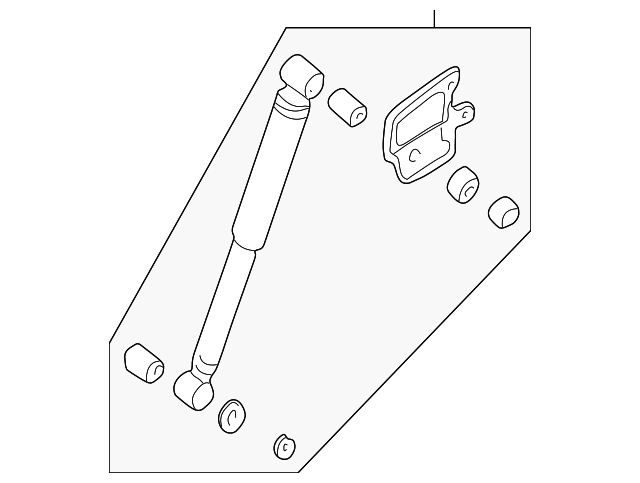 56200-7B085 Деталь SHOCK, RIGHT