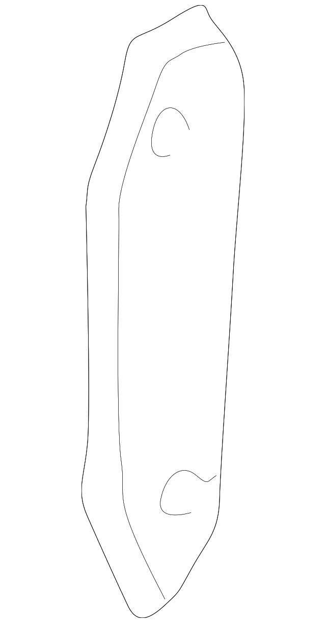 55222-1B700 Деталь LEAF SPRING SHACKLE, LEFT