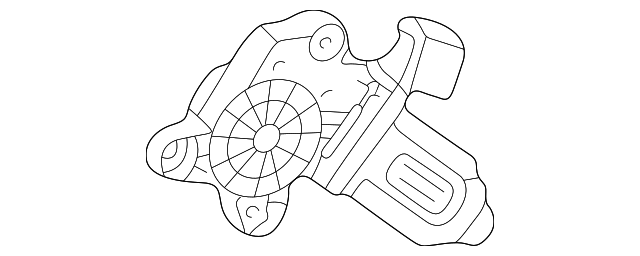 203-820-29-42 Деталь MOTOR, LEFT