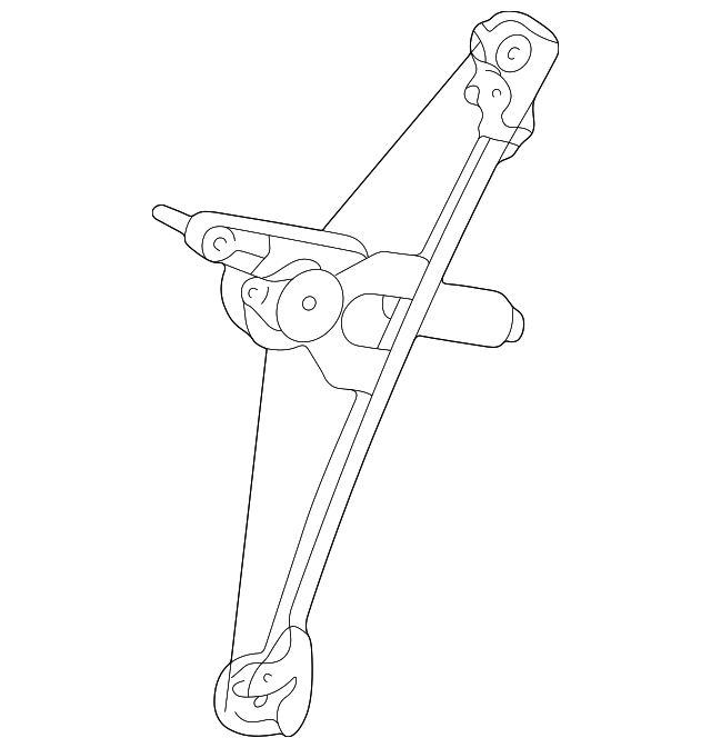 203-730-03-46 Деталь WINDOW REGULATOR
