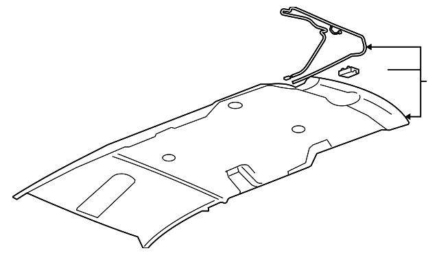 7811078J11 Деталь HEADLINER