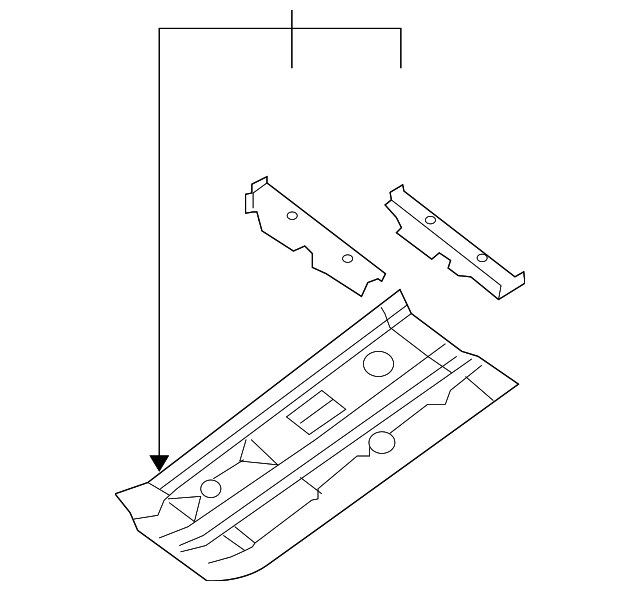 74320-ET030 Деталь FRONT FLOOR PAN, RIGHT
