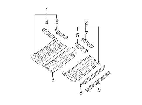 Sentra FLOOR & RAILS