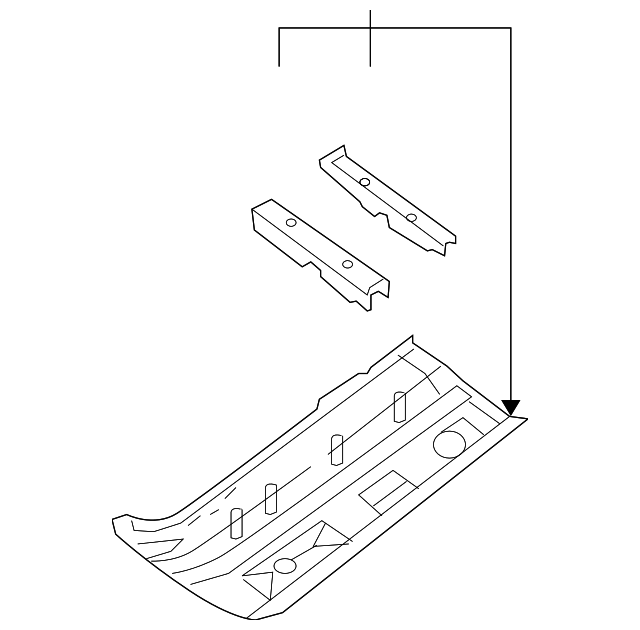 74321-ET030 Деталь FRONT FLOOR PAN, LEFT