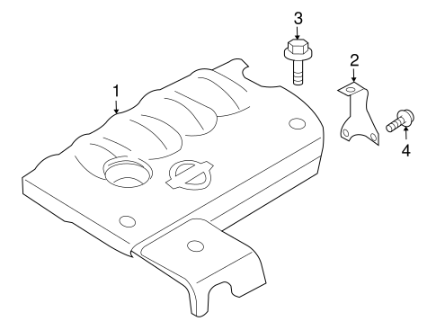 Altima ENGINE APPEARANCE COVER