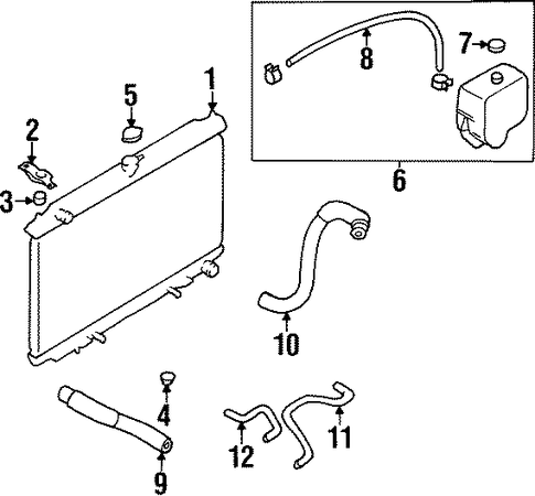 I30 RADIATOR & COMPONENTS