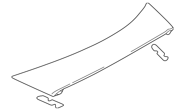 AEC00YSW01 Деталь SPOILER ASSY