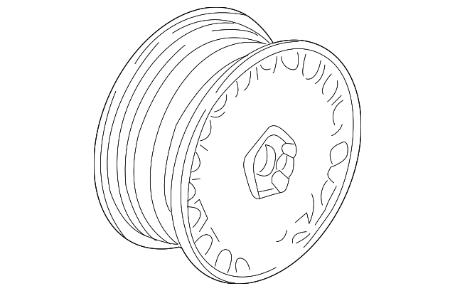 42700-SZ3-A01 Деталь DISK, ALUMINUM WHEEL (16X6 1/2) *NH95MZ*