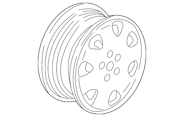 42700-SZ3-A30 Деталь DISK, ALUMINUM WHEEL (16X6 1/2) (JJ)