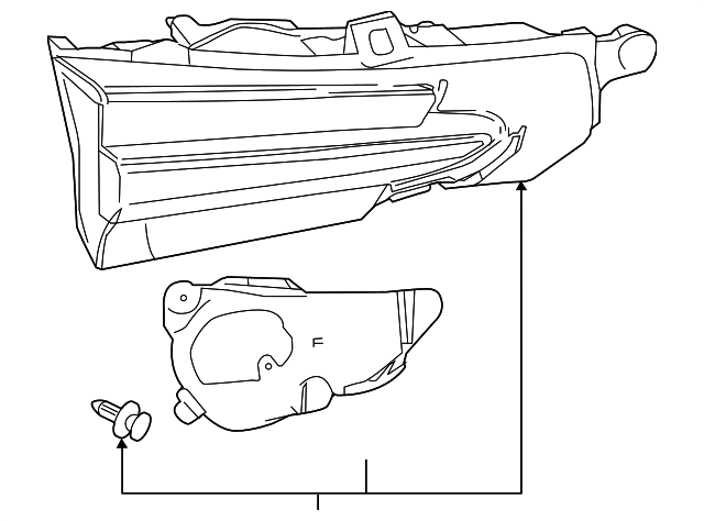 81581-78030 LENS & HOUSING, RIGHT