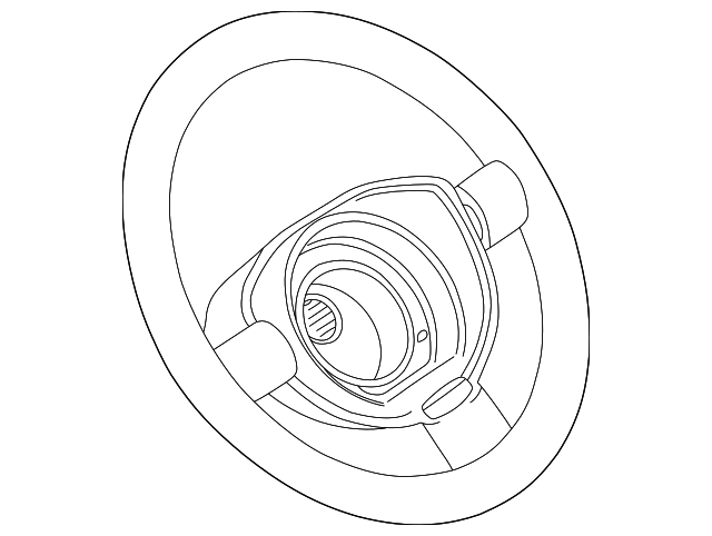 1C0-419-091-BD-8PT Деталь STEERING WHEEL