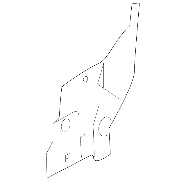 EG21-71-152 Деталь SEAL PLATE, LEFT