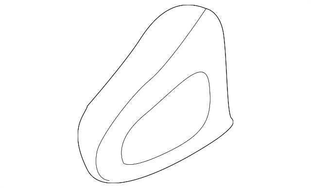 88183-2D000-LT Деталь RECLINE KNOB, LEFT