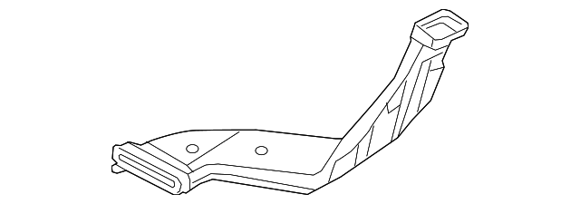 97360-B1000 Деталь FLOOR DUCT, LEFT