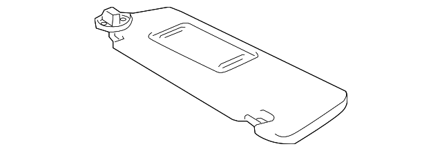 74320-0E020-B0 SUNVISOR, LEFT