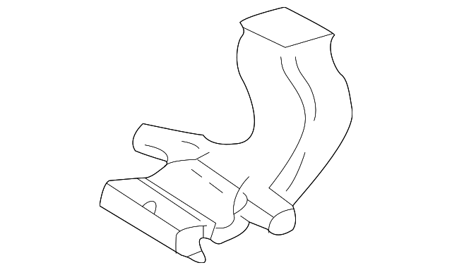15248656 Деталь LOWER DUCT