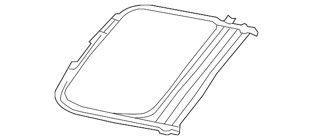 5183171AB SUNROOF GLASS