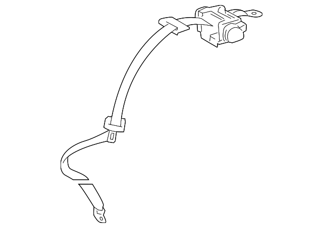 73360-50211-A0 BELT & RETRACTOR, RIGHT